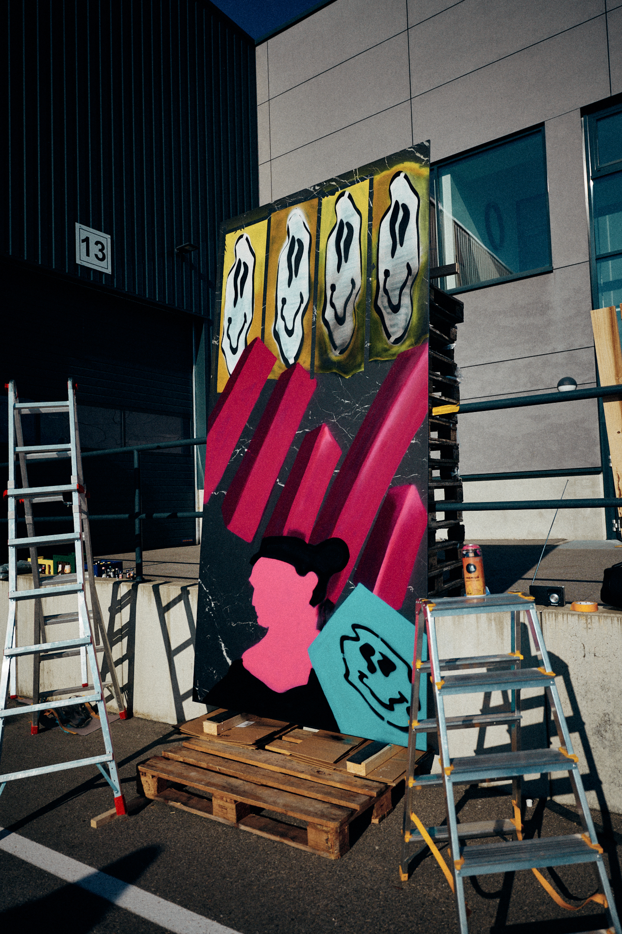 Fertiges Loomit Kunstwerk